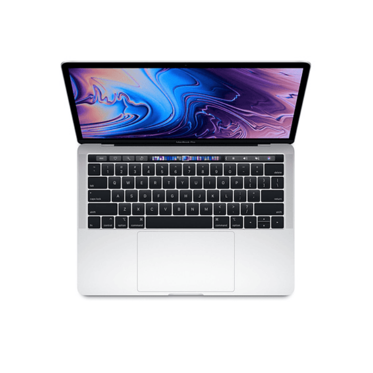 MacBook Pro 13 2018 4porte 1 TB Argento A 16 GB Core i5 quad‑core a 2,3GHz Ricondizionato