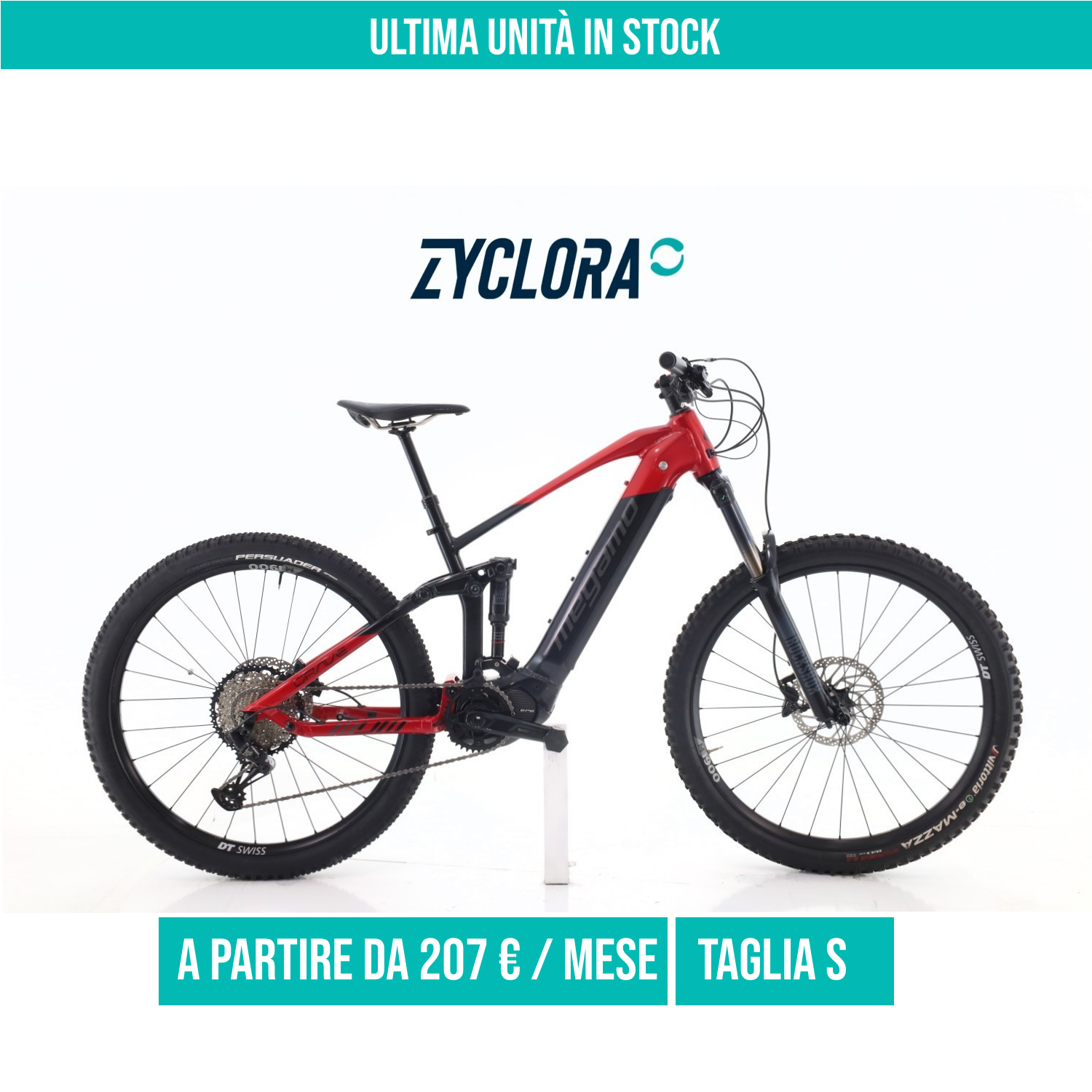 Megamo Crave taglia S Semi-nuova