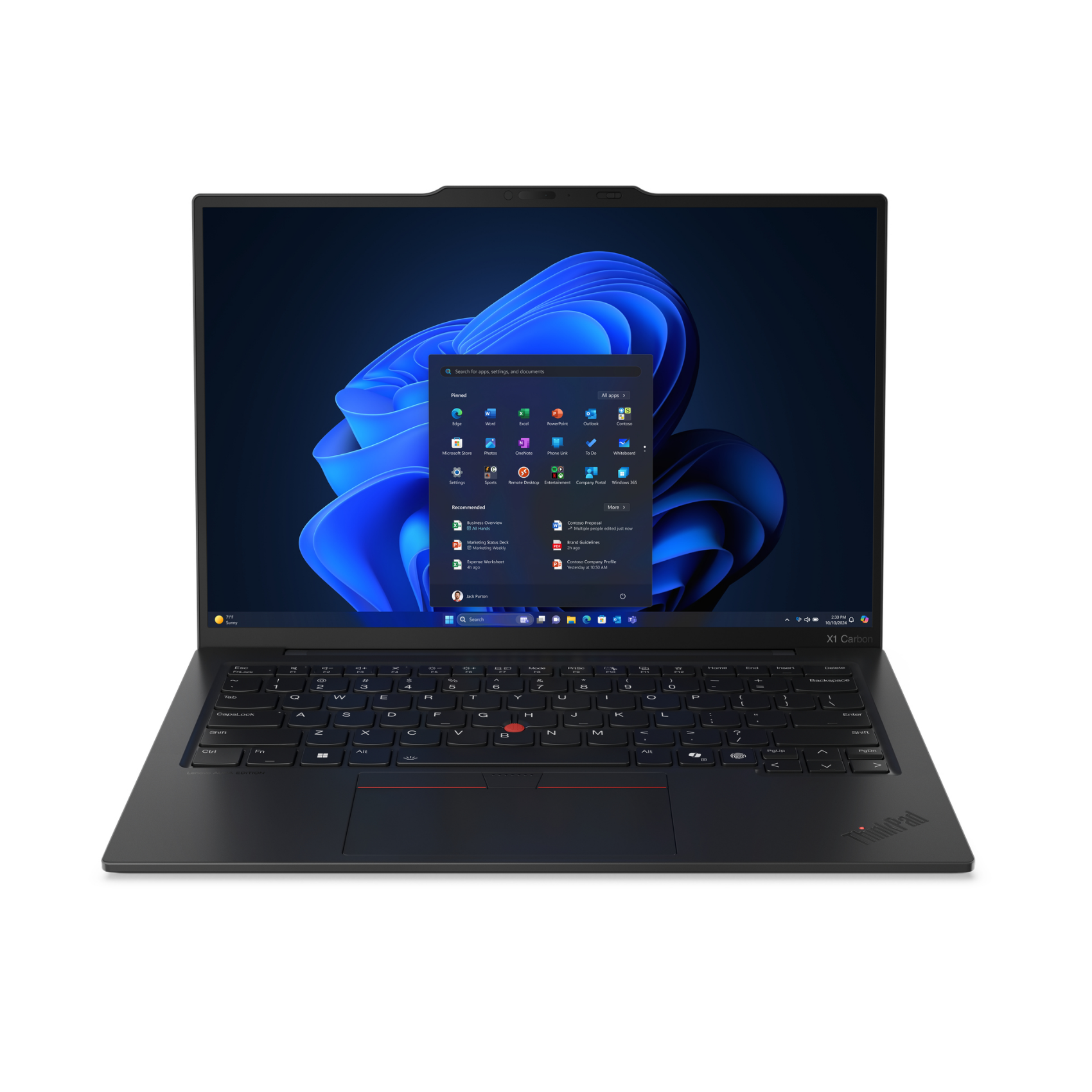 Lenovo ThinkPad X1 Carbon G13 Aura Edition, 21ns0010ge, 14 Zoll, Core Ultra 7 258V, 32GB, Win11 Pro, Win