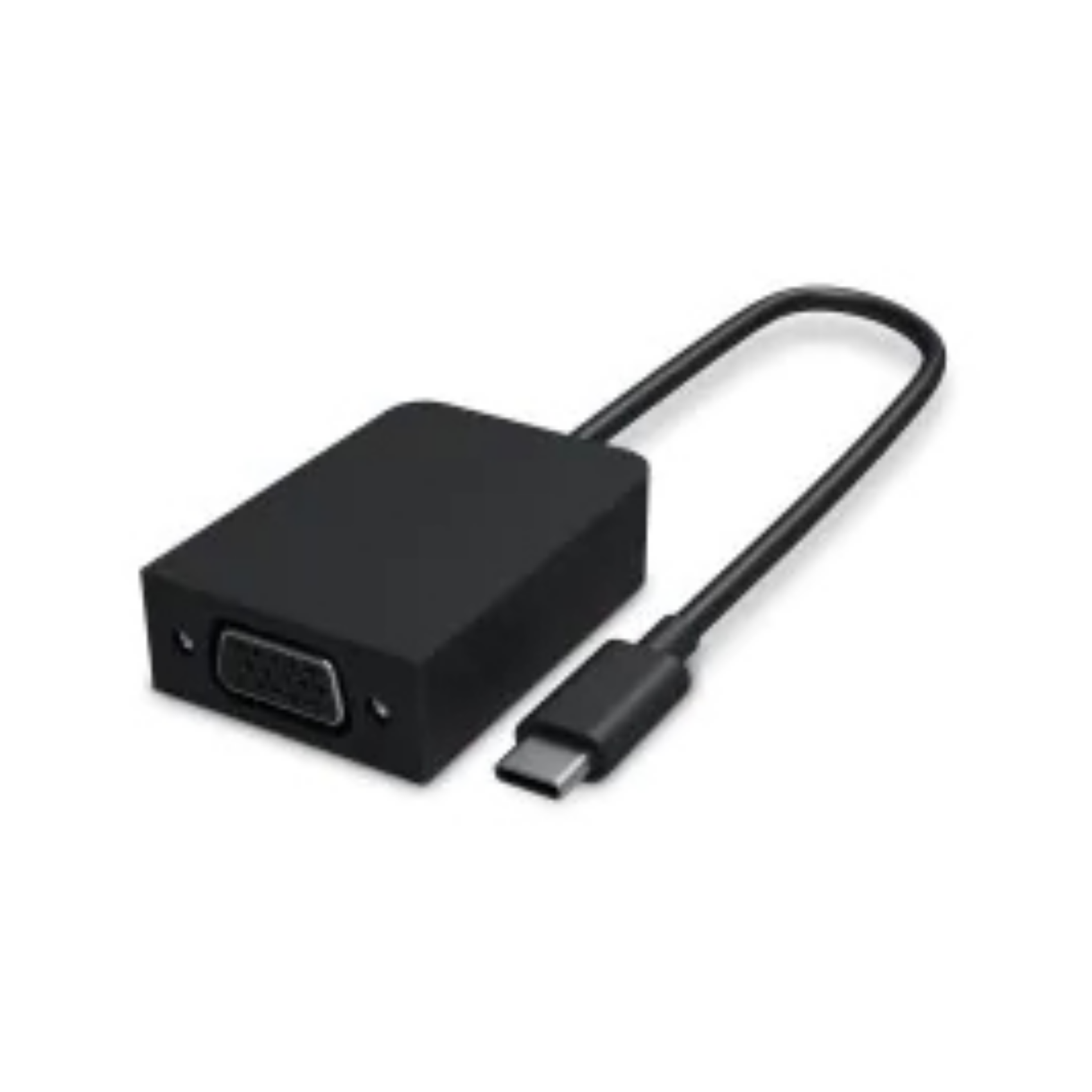 Microsoft Surface USB-C/VGA Adapter, hfr-00003, VGA D-Sub, USB Typ-C, Männlich, Weiblich, Schwarz, 1 Stücke