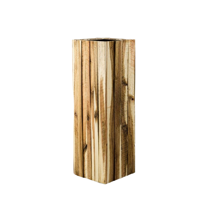 Marrone High Cube S Acacia Wood 24x24x72 afbeelding 1