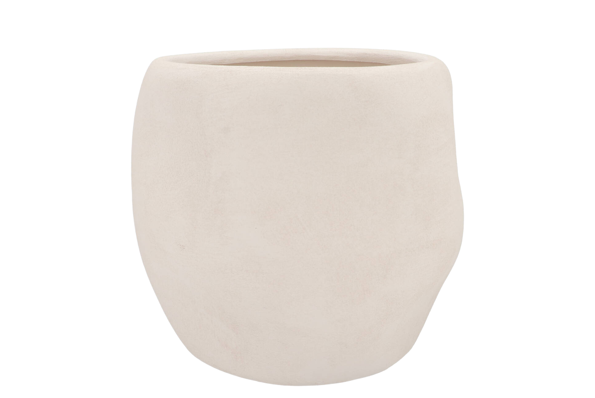 Lisboa witte pot 30x30x26cm