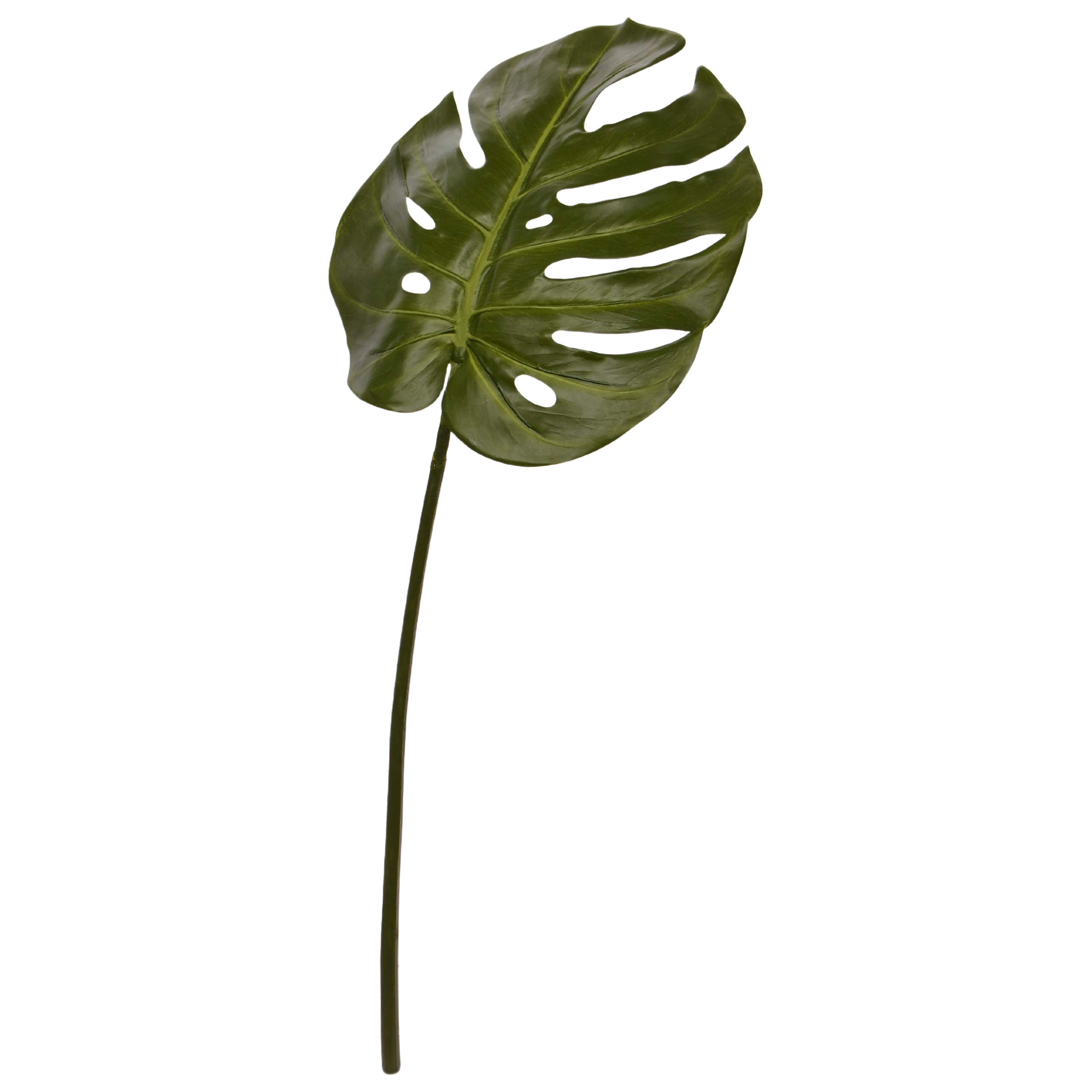 Monstera Kunst Bladtak 60cm groen