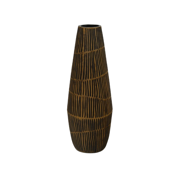 Vaas Ratan Bruin Zwart D17 H47