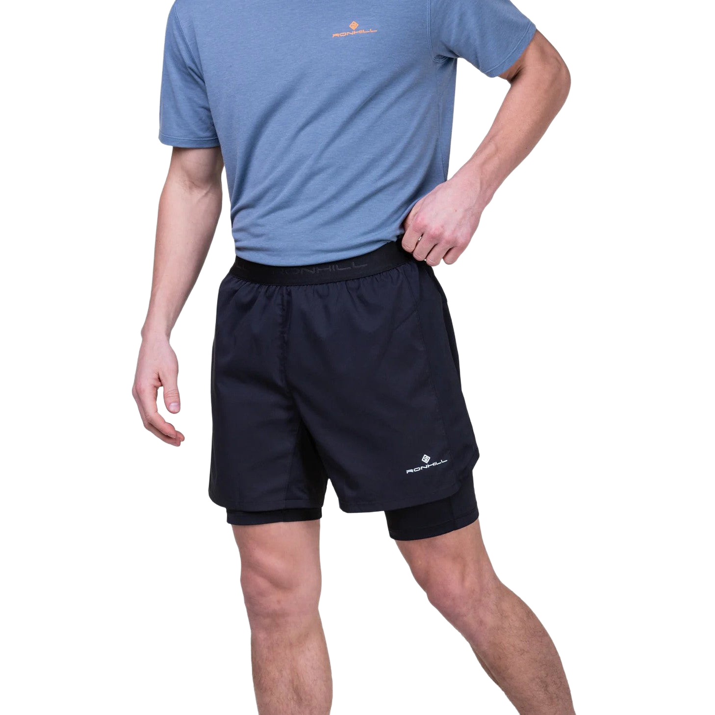 Ronhill Tech 5" Twin Short Heren