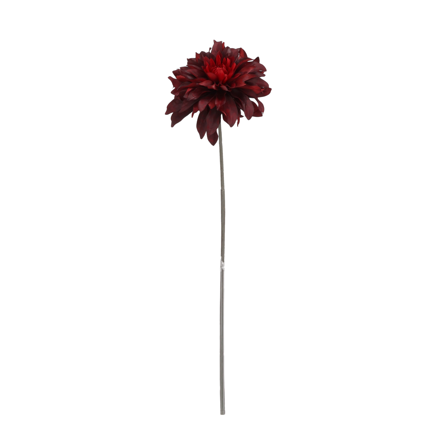 Dahlia kunstbloem Deluxe 70cm Burgundy