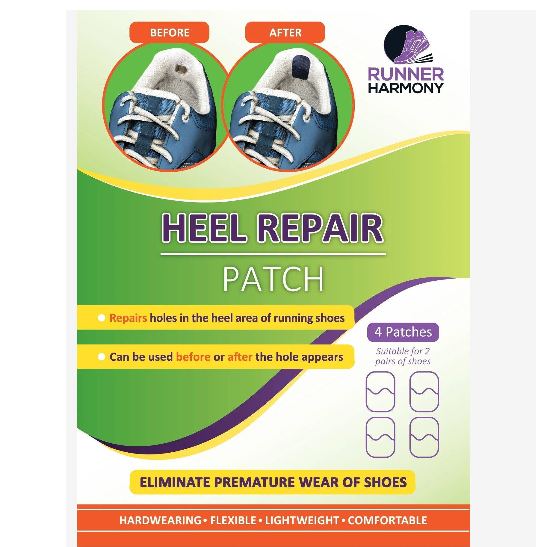 Runner Harmony | Heel Repair Patch
