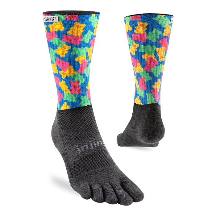 Injinji Trail Crew Spectrum