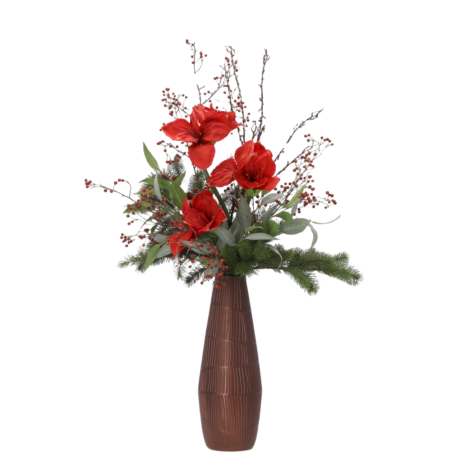 Kunst kerstboeket Yfke Innsbruck 115cm