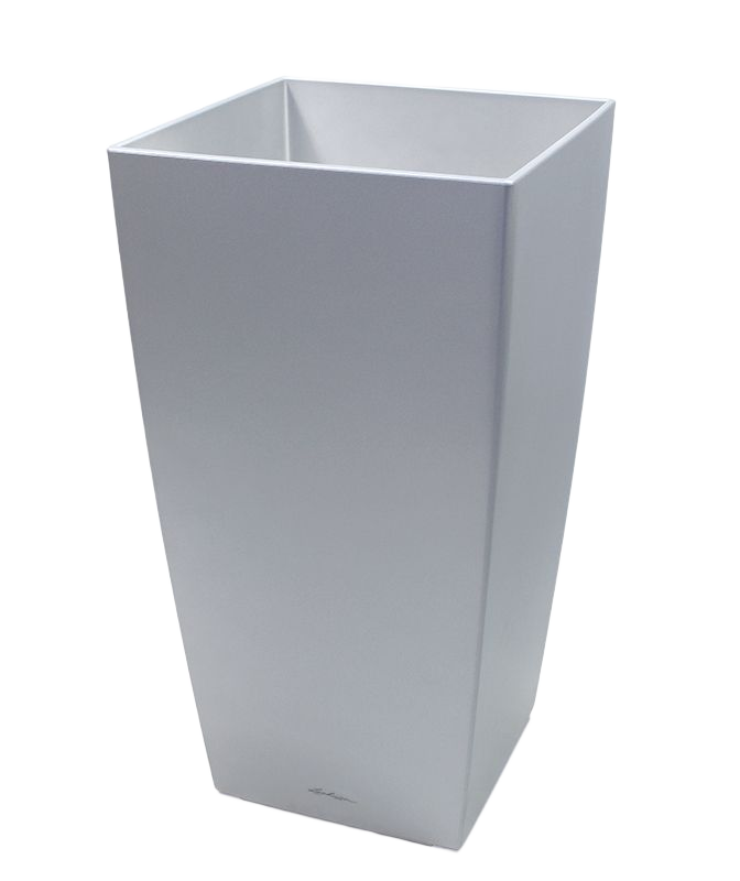 Lechuza Cubico sierpot 30x30x56 cm zilver