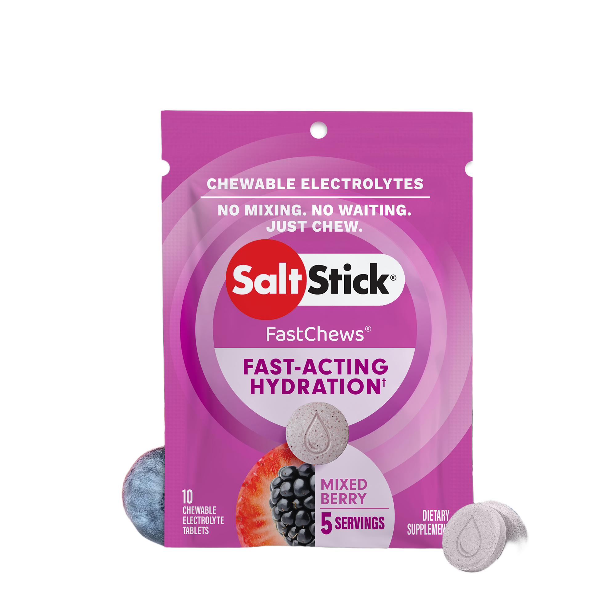 Saltstick Fastchews Elektrolyte Tabs (50mg natrium)