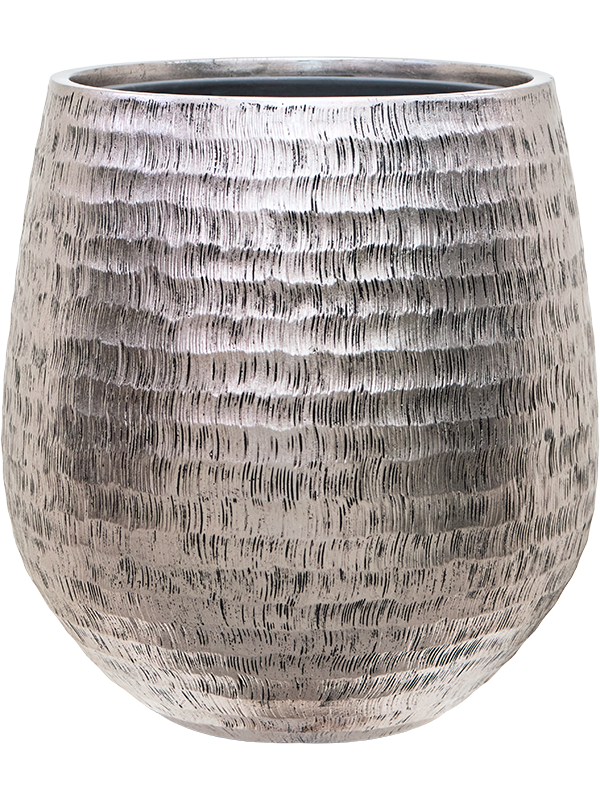 Baq Opus Hammered Darcy Zilver 45x48cm (met inzetbak)