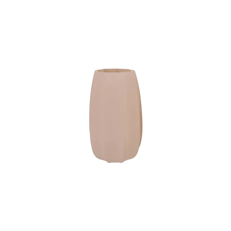 Luxx Cozy Arches vaas taupe 14x14x18 cm