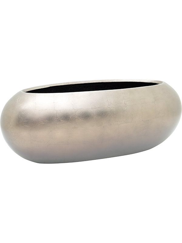 Baq Metallic Silver leaf Boat Matt Light Champagne 0x20cm