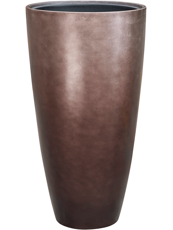 Baq Metallic Silver leaf Partner matt coffee (met inzetbak), 40x75cm