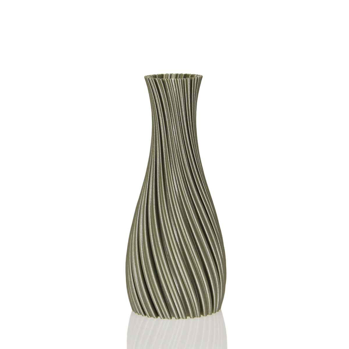 Kalmia 3D vaas 20x9cm Champagne Metallic