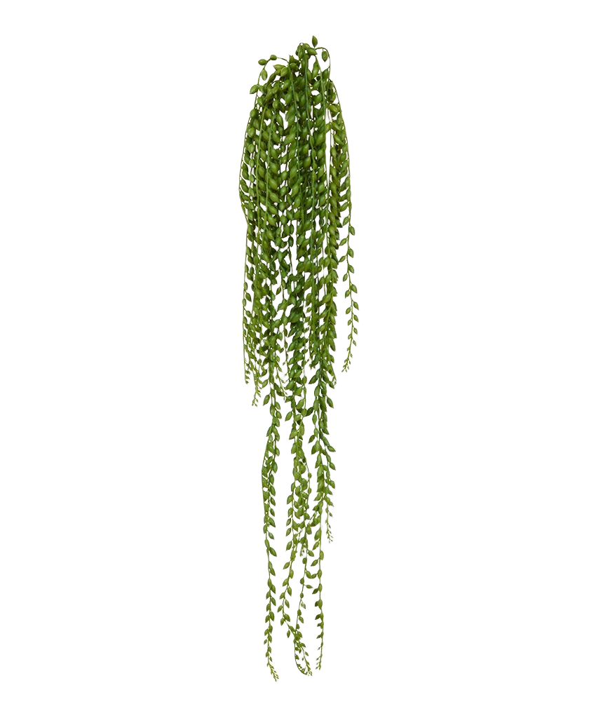 Senecio Pearl kunst hangplant 100cm