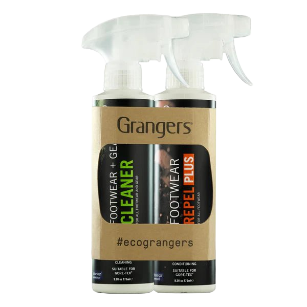 Grangers | Footwear & Gear Cleaner + Footwear Repel Plus Eco