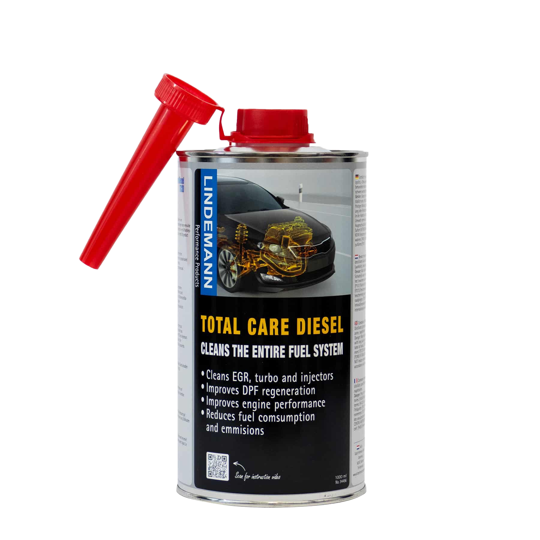 Lindemann Total Care Diesel 1L | Auto Additieven | Brandstof additief | Dutch Performance Products