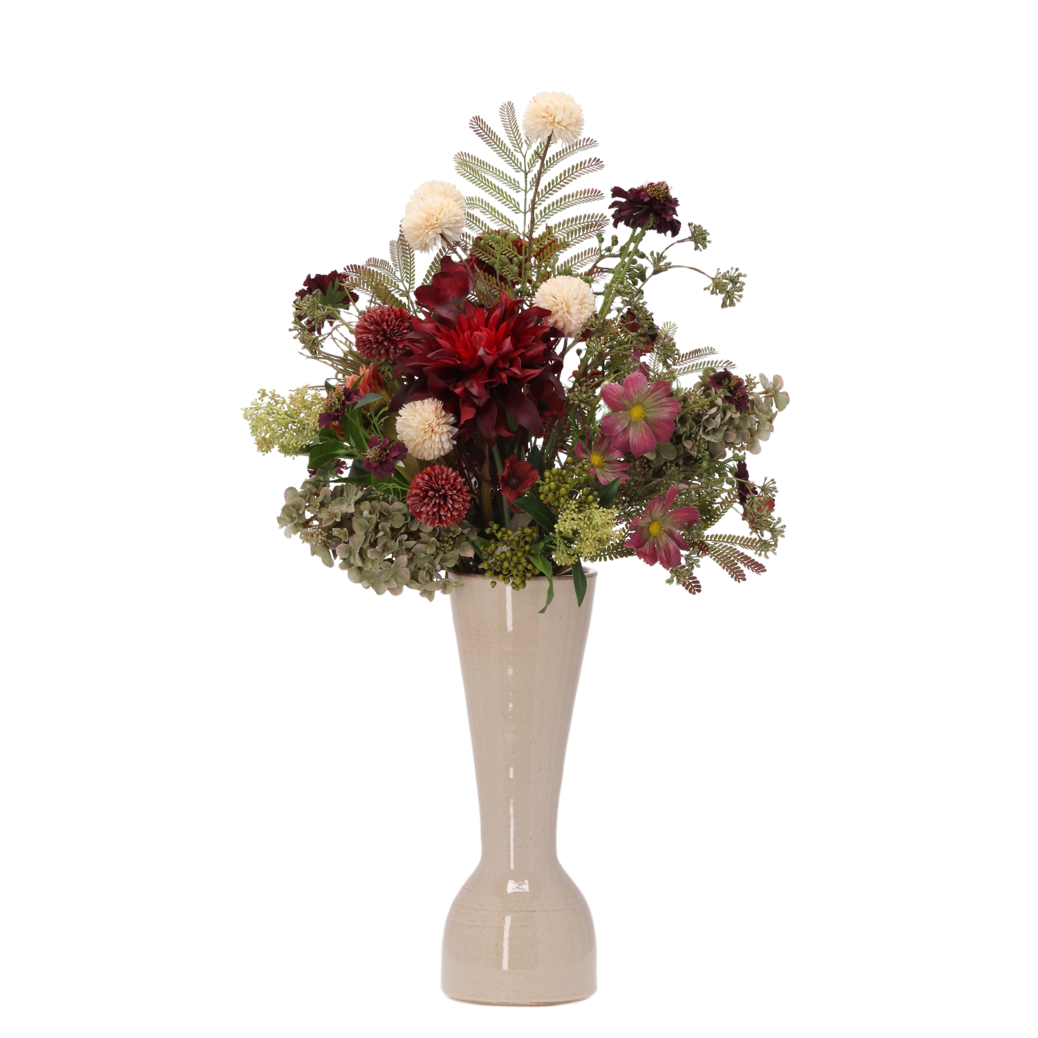 Herfstboeket kunstbloemen Elin Yokohama 95cm