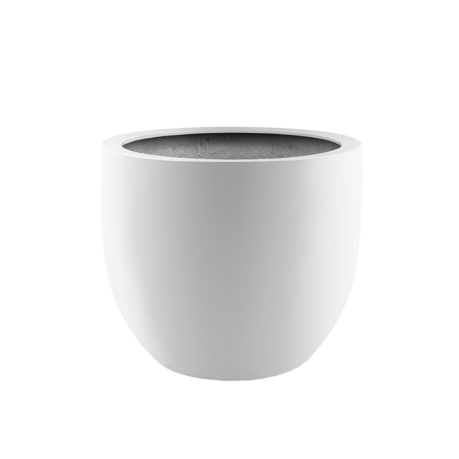 Argento New Egg Pot Matt White 36x31