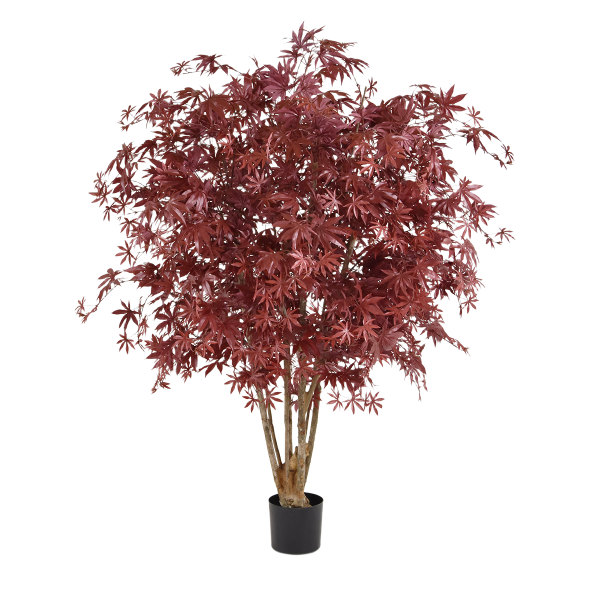 Acer Maple deluxe kunstboom 165cm - burgundy