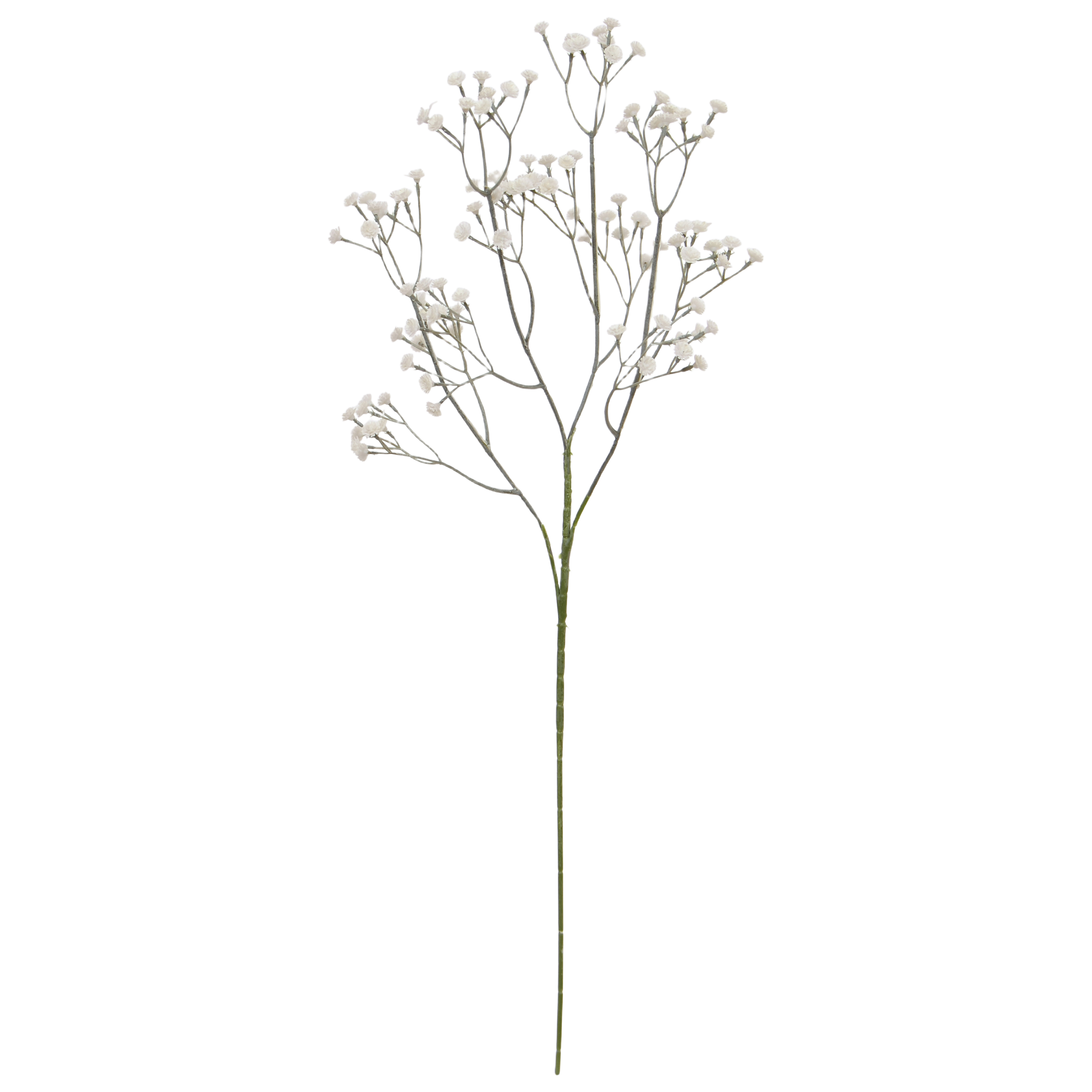 Gipskruid kunsttak 63cm wit