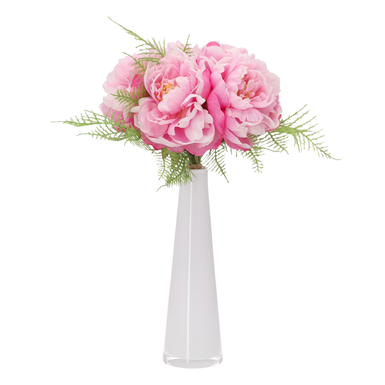 Kunst pioenrozen boeket Nomi Marbella Roze 40cm