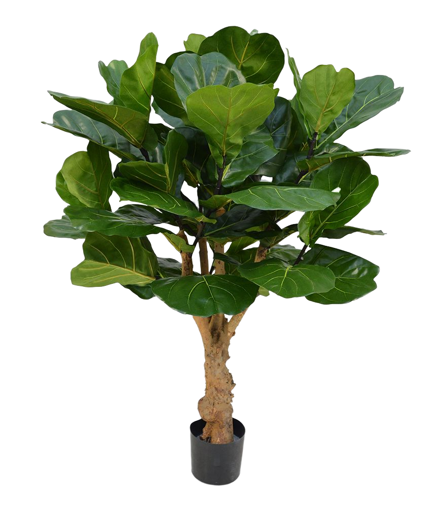 Lyrata deluxe kunstplant op stam 125cm