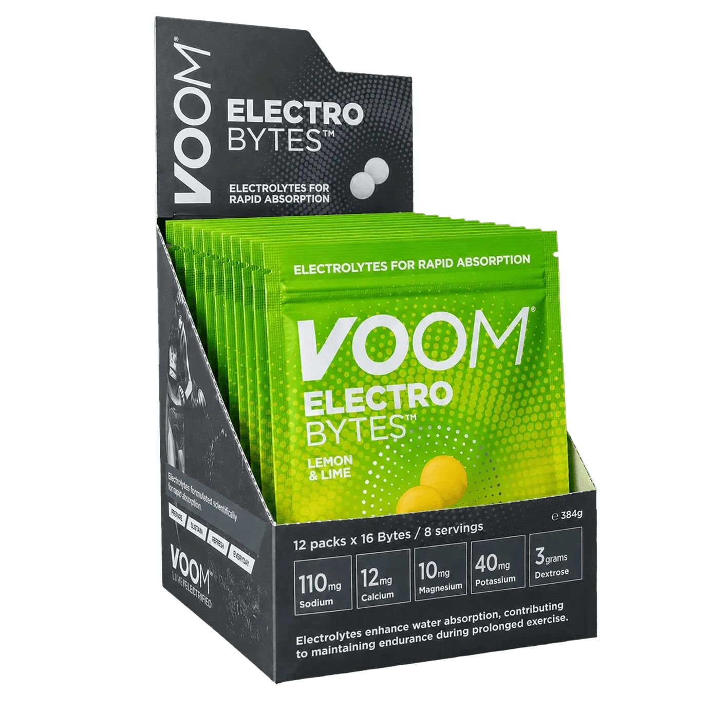 Voom Electro Bytes Anti Cramp Chews (110mg natrium)