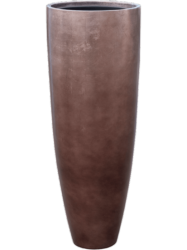 Baq Metallic Silver leaf Partner matt coffee (met inzetbak), 34x90cm
