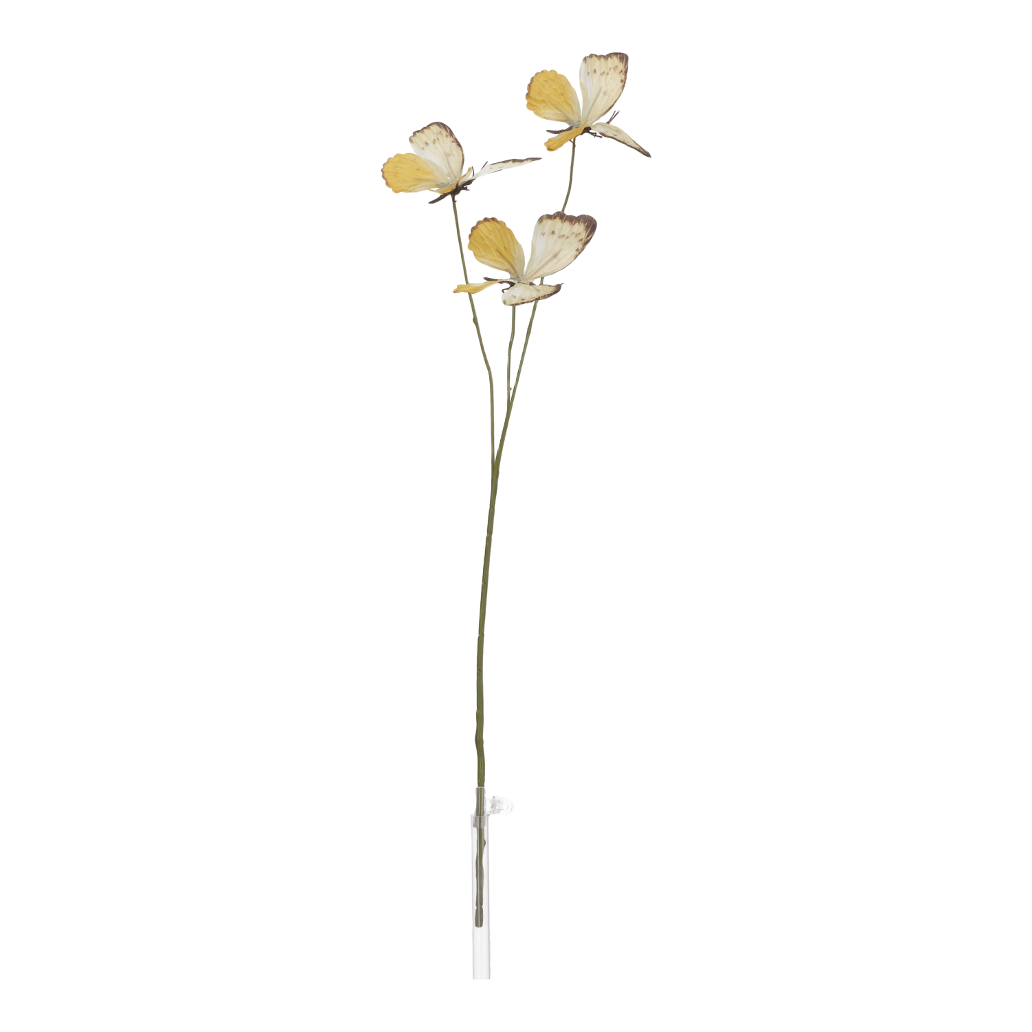 Vlindertak Creme-Geel 60cm