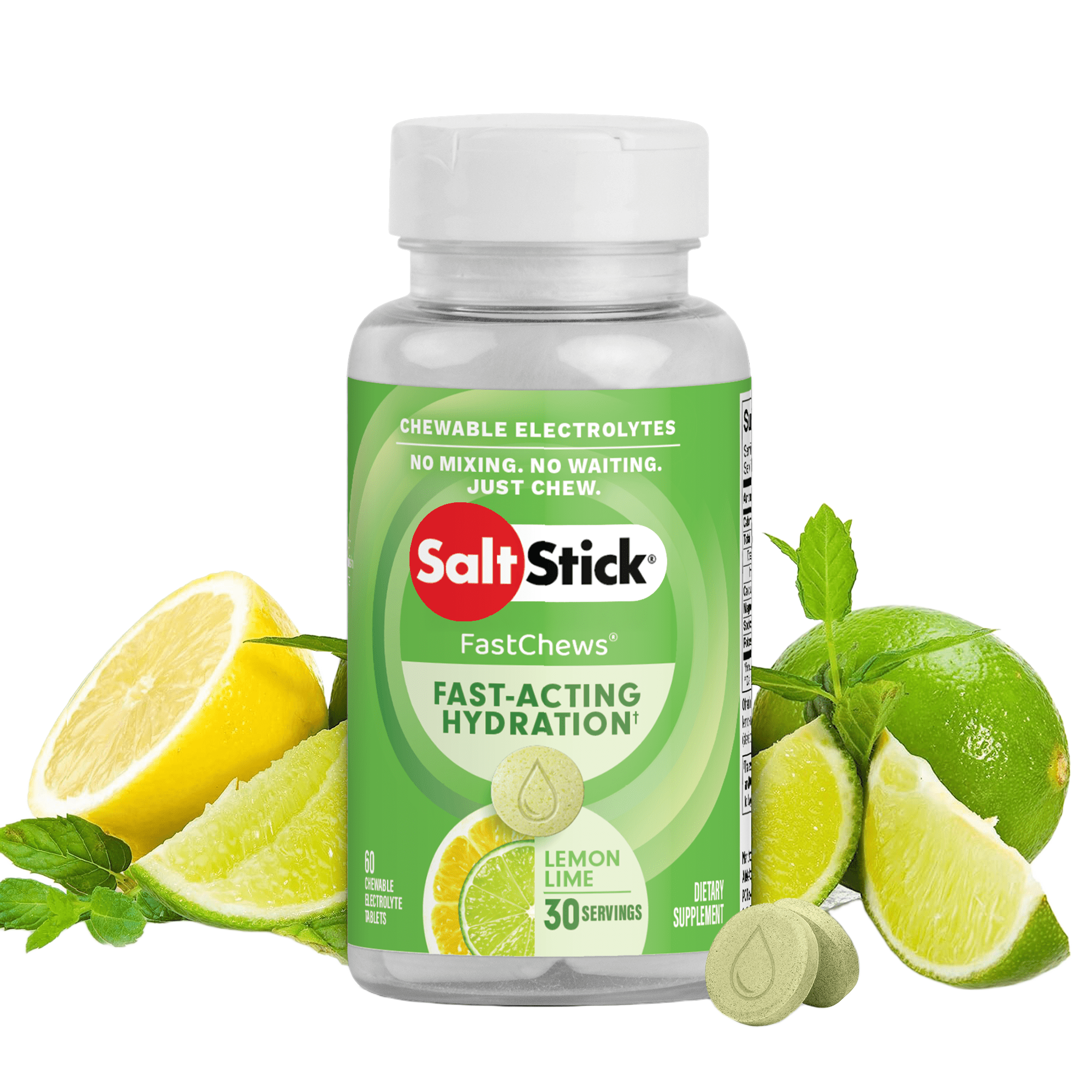 Saltstick Fastchews Elektrolyte Tabs (50mg natrium)