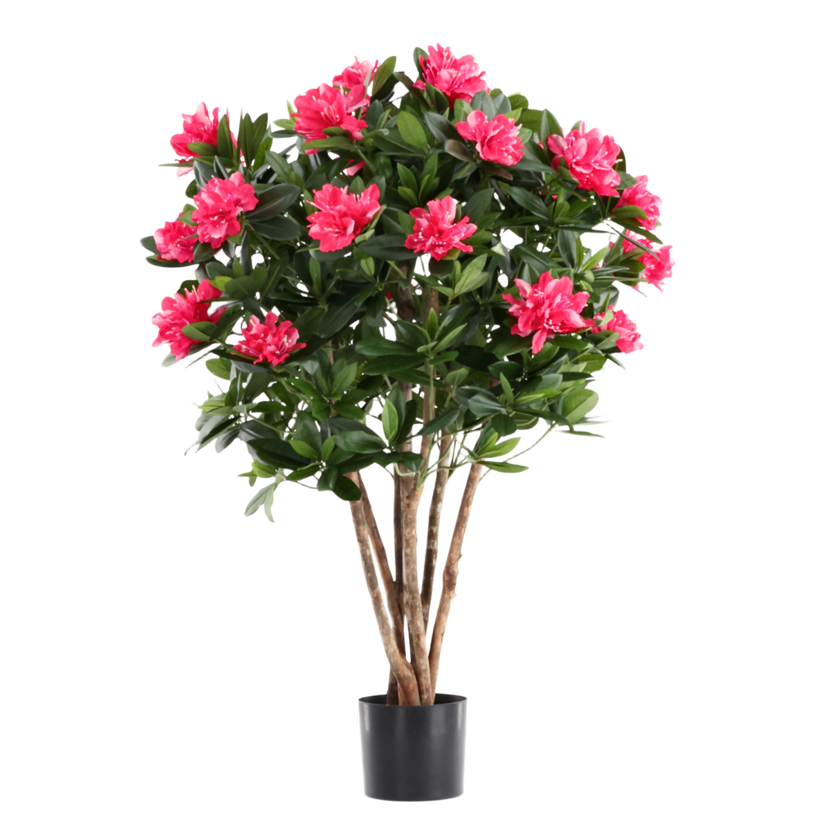 Rhododendron Kunstplant Deluxe 115cm Cerise