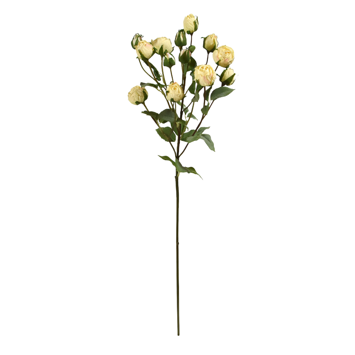 Kunst Trosrozentak 70 cm creme