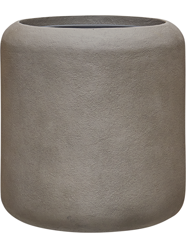 Baq Nucast Cylinder Elephant Grey (met inzetbak) 38x40cm