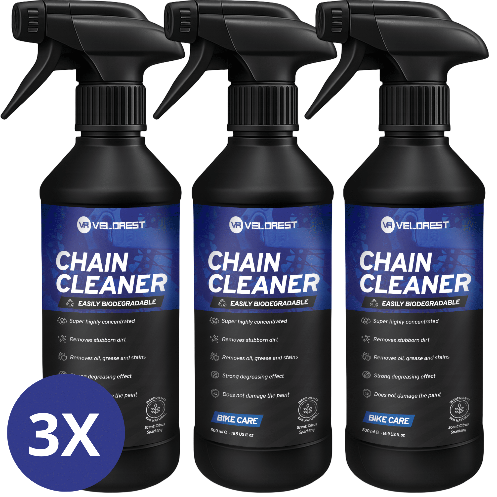 Velorest Chain Cleaner 3-pack | Combideals | Schoonmaak | Dutch Performance Products