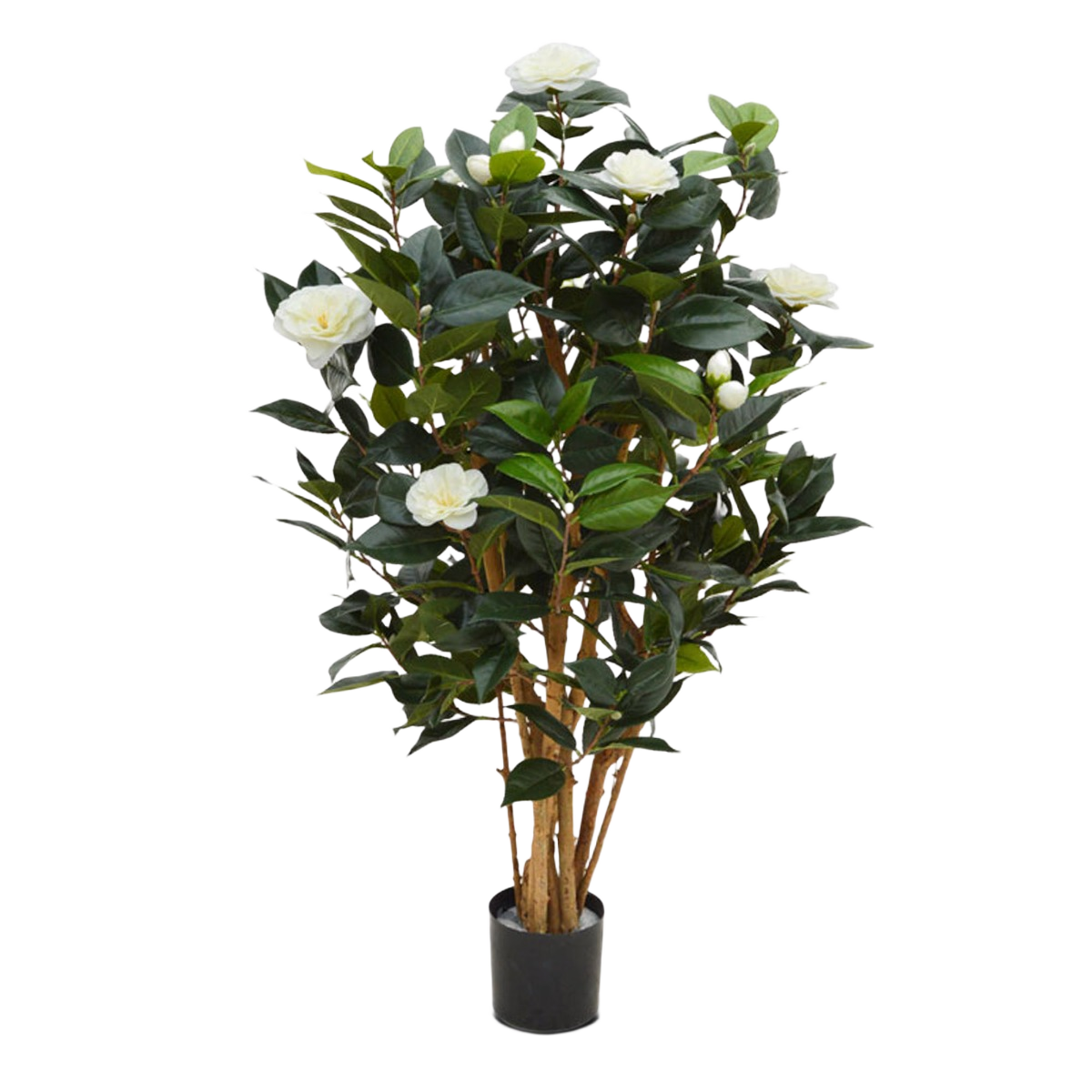 Camelia Japonica deluxe kunstplant 100cm - creme