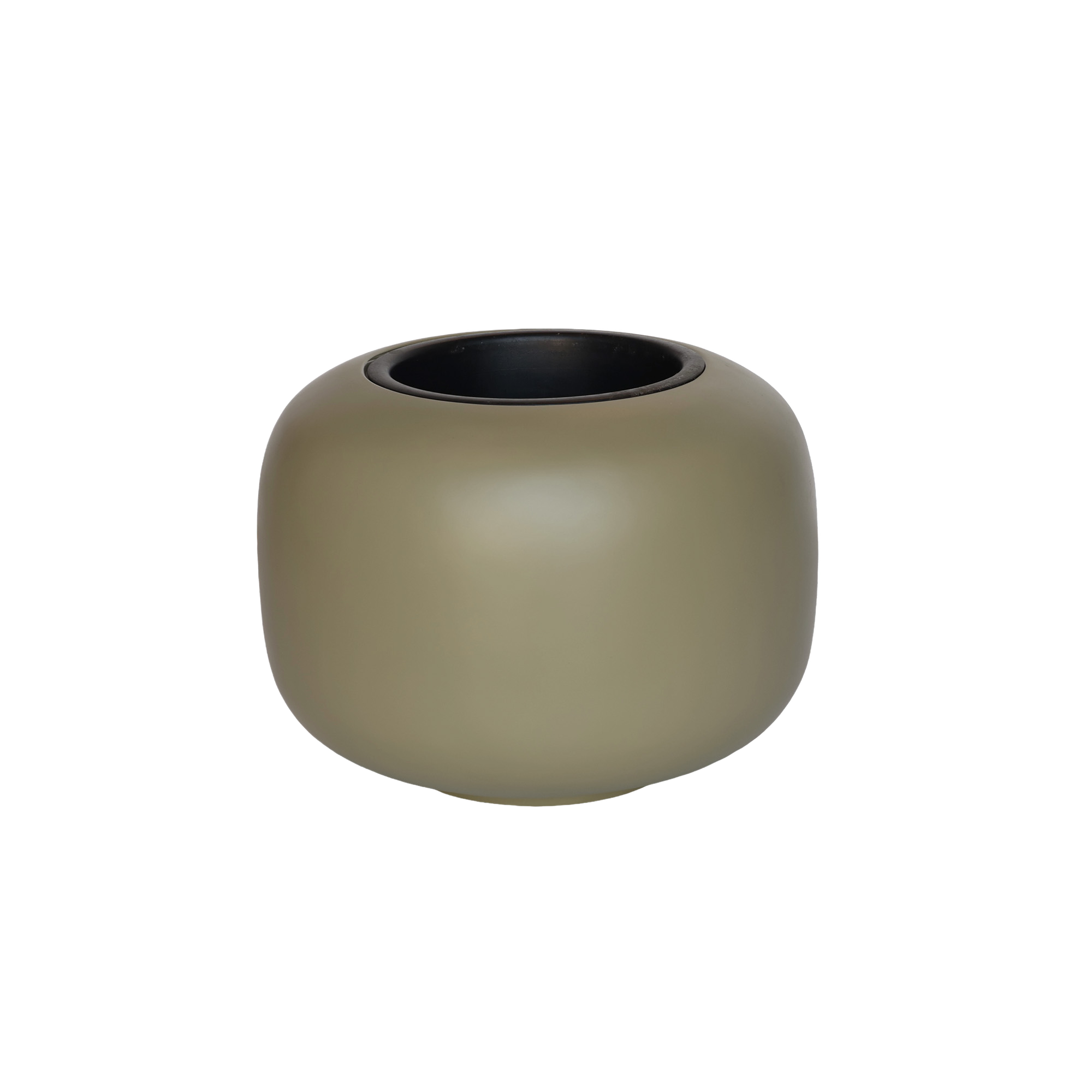 Pot Phuket kiezelgrijs 34 x H26cm