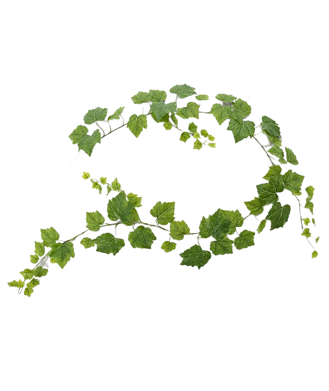 Kunst druivenbad guirlande 180 cm - groen
