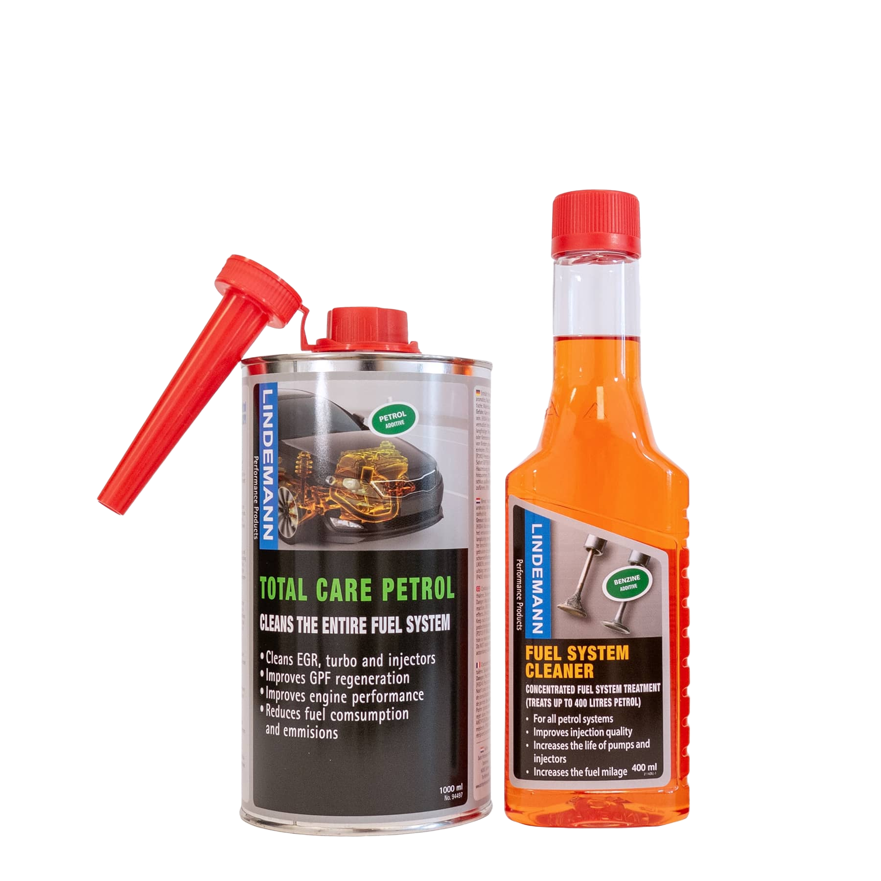 Lindemann Benzine Treatment Premium Bundle | Auto Additieven | Brandstof additief | Dutch Performance Products