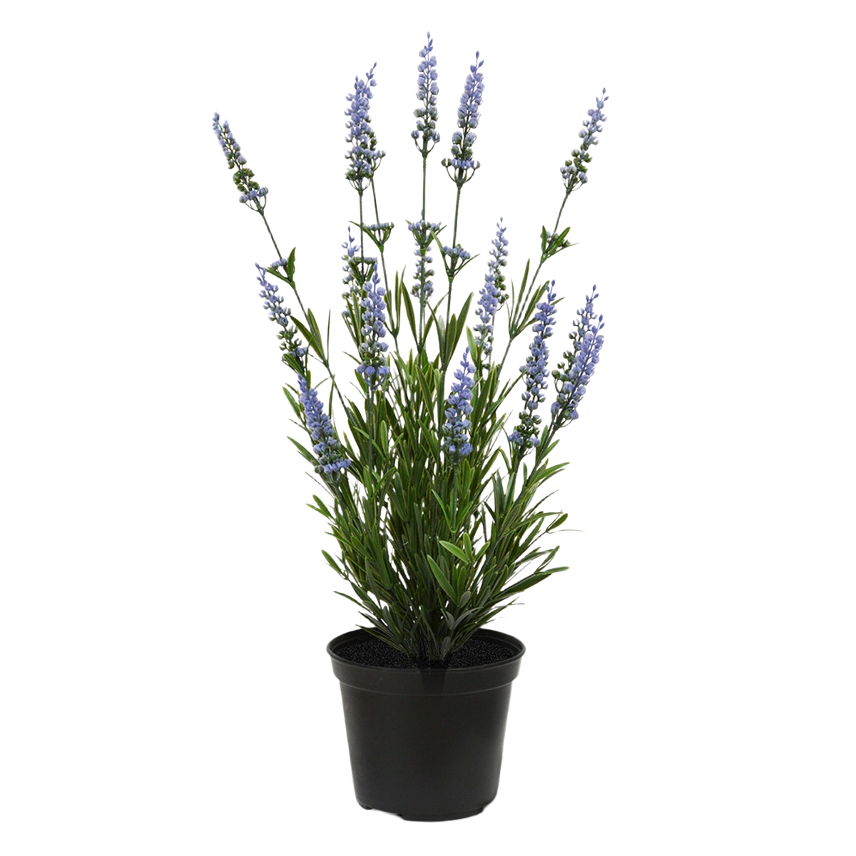 Lavendel kunstplant 50cm in pot - blauw - UV bestendig