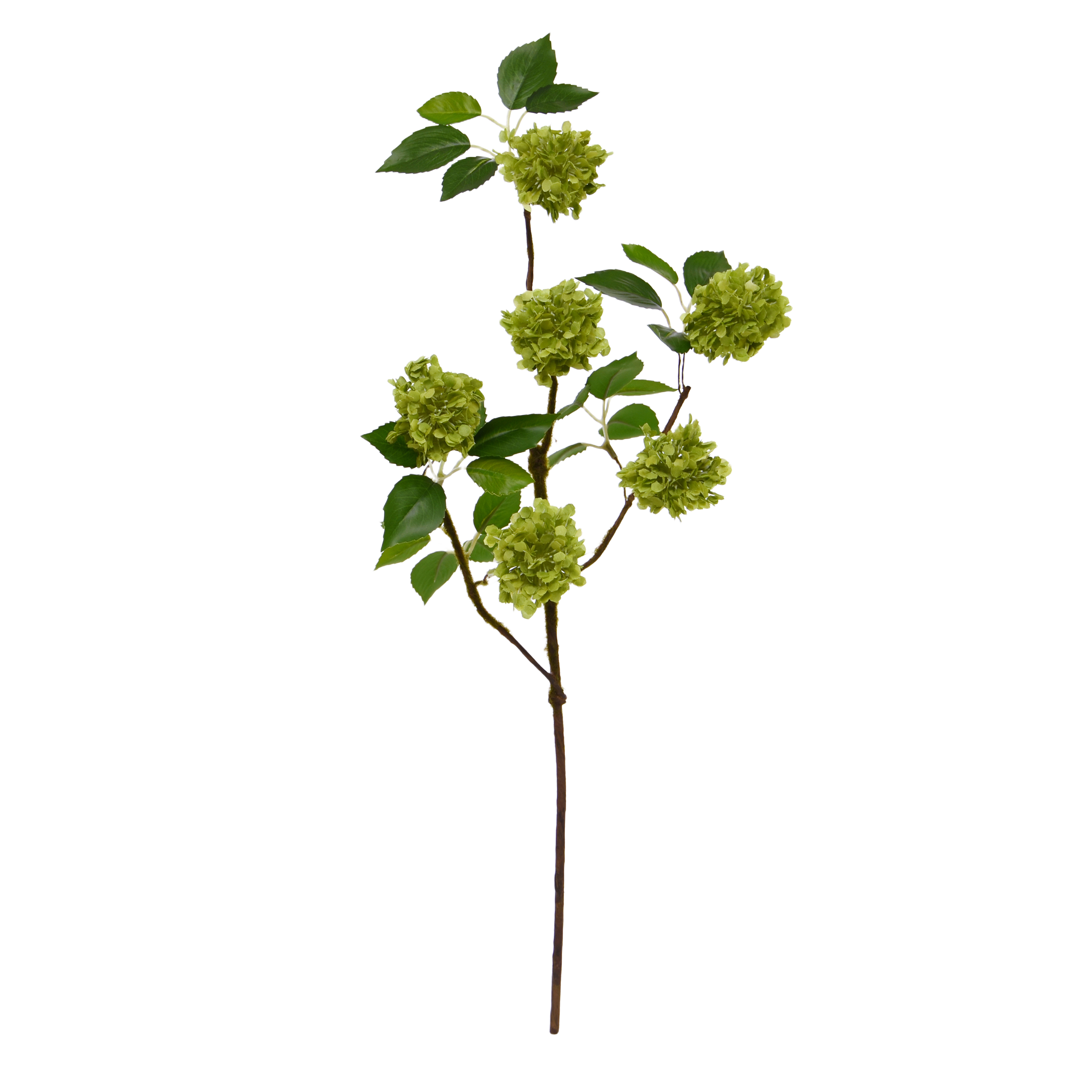 Viburnum kunstbloem 56cm groen