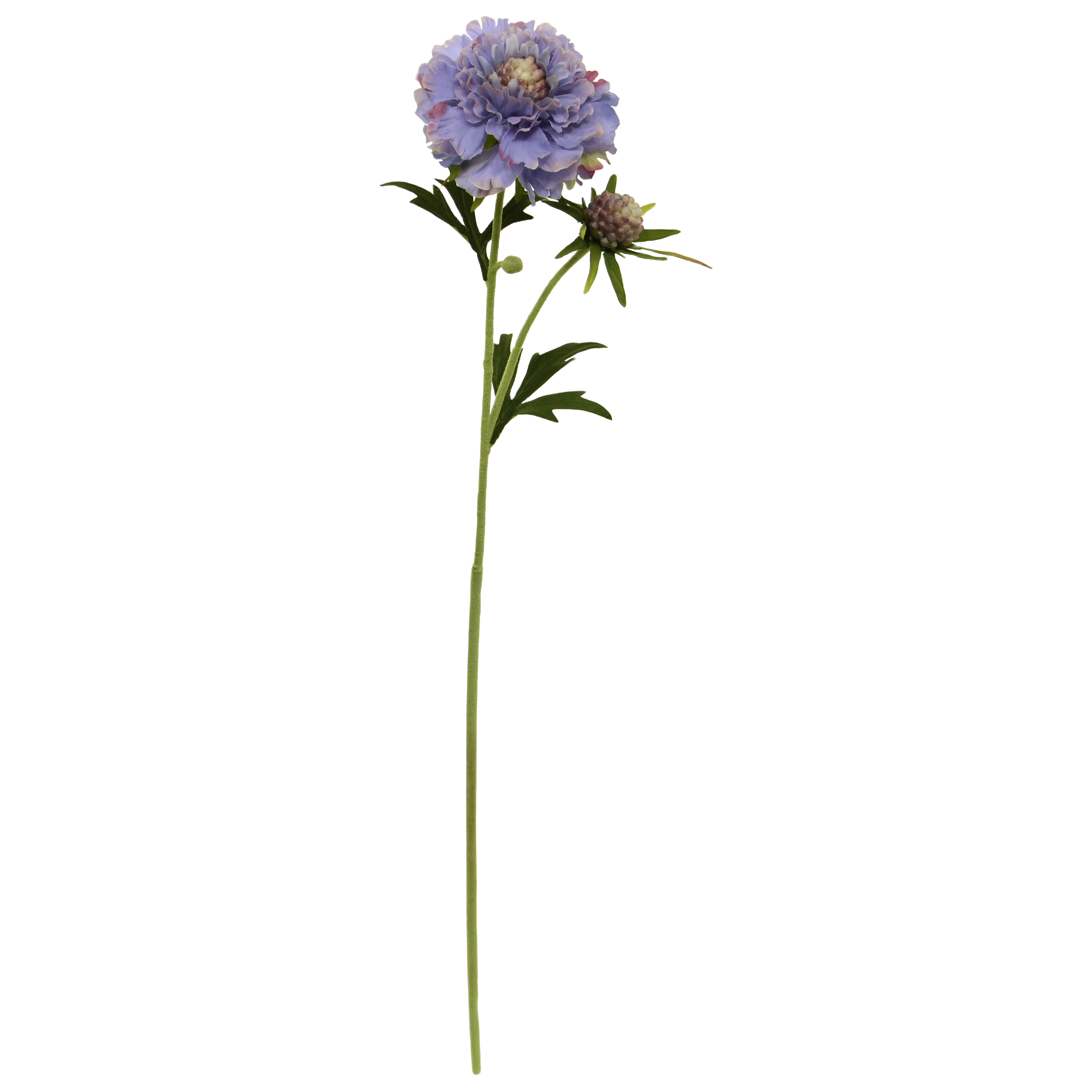 Scabiosa Kunstbloem 57cm Blauw