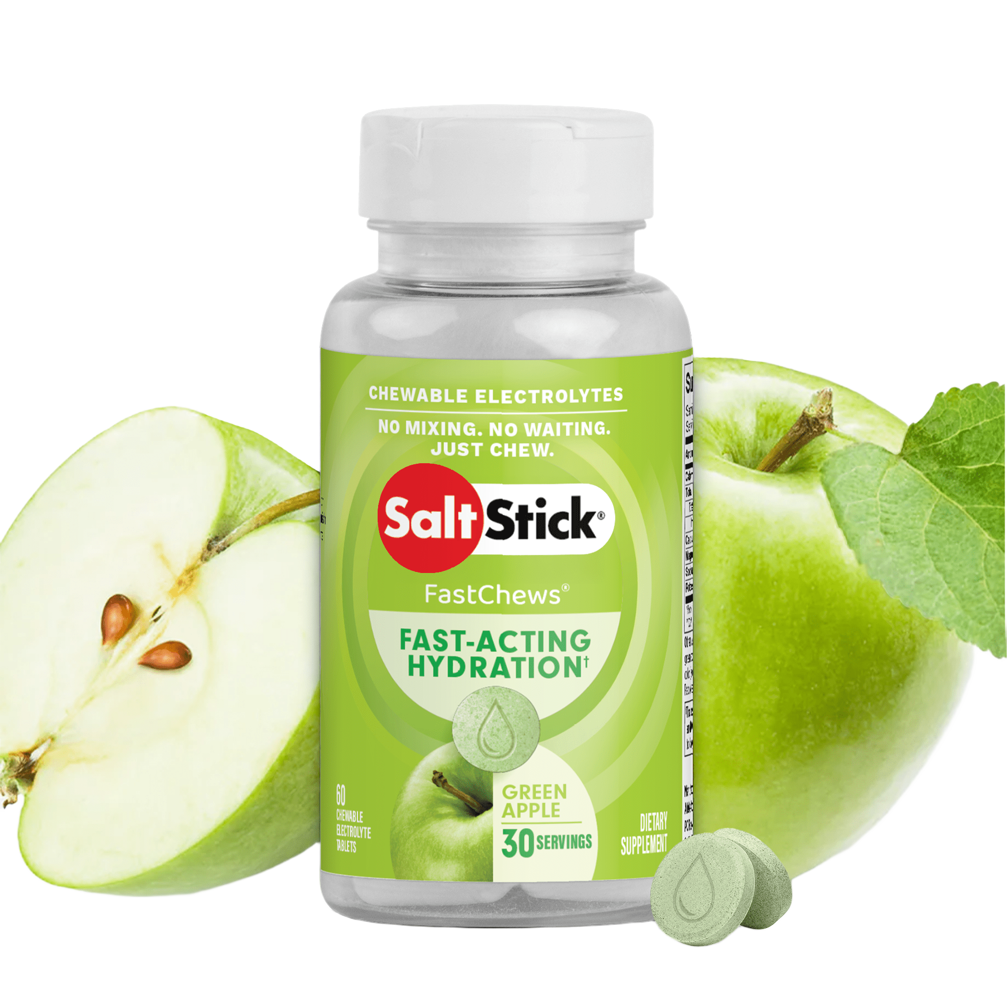 Saltstick Fastchews Elektrolyte Tabs (50mg natrium)