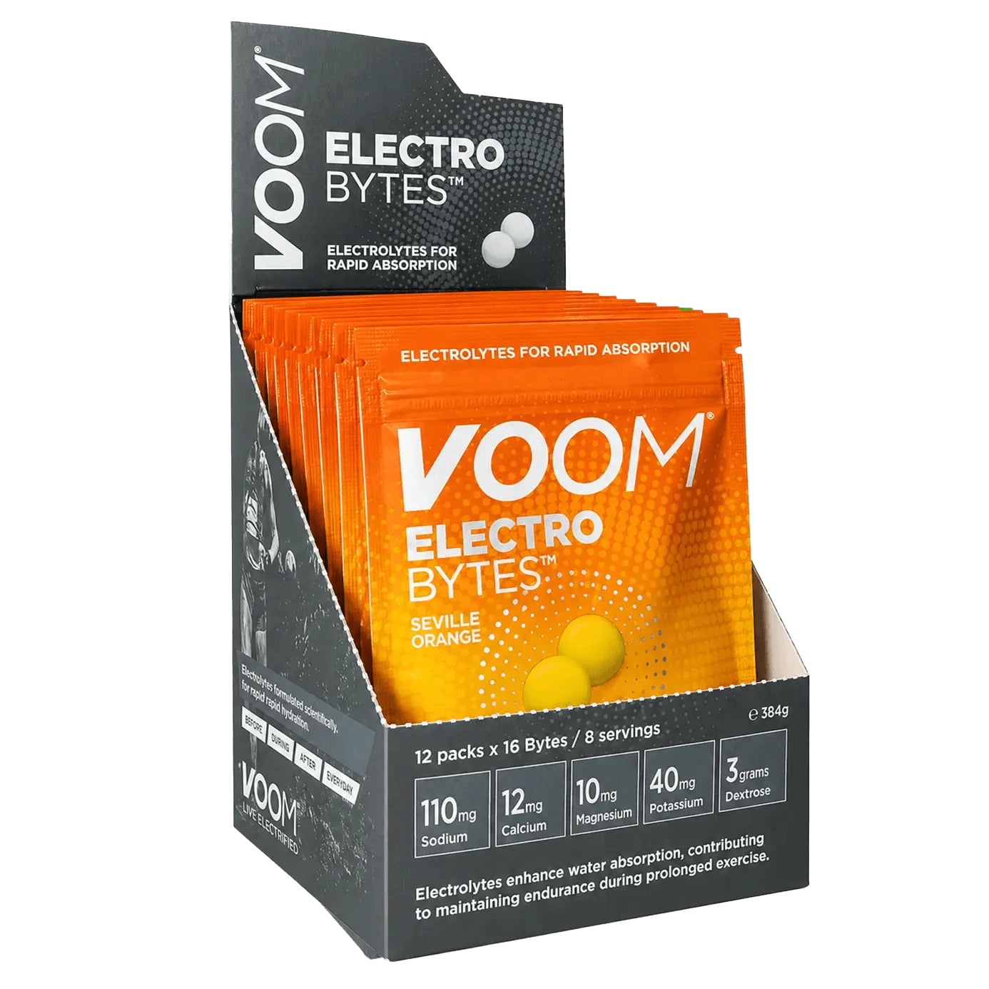 Voom Electro Bytes Anti Cramp Chews (110mg natrium)