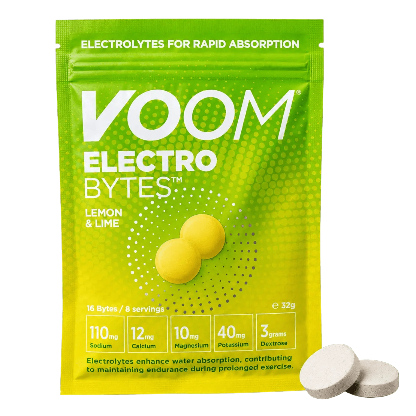 Voom Electro Bytes Anti Cramp Chews (110mg natrium)