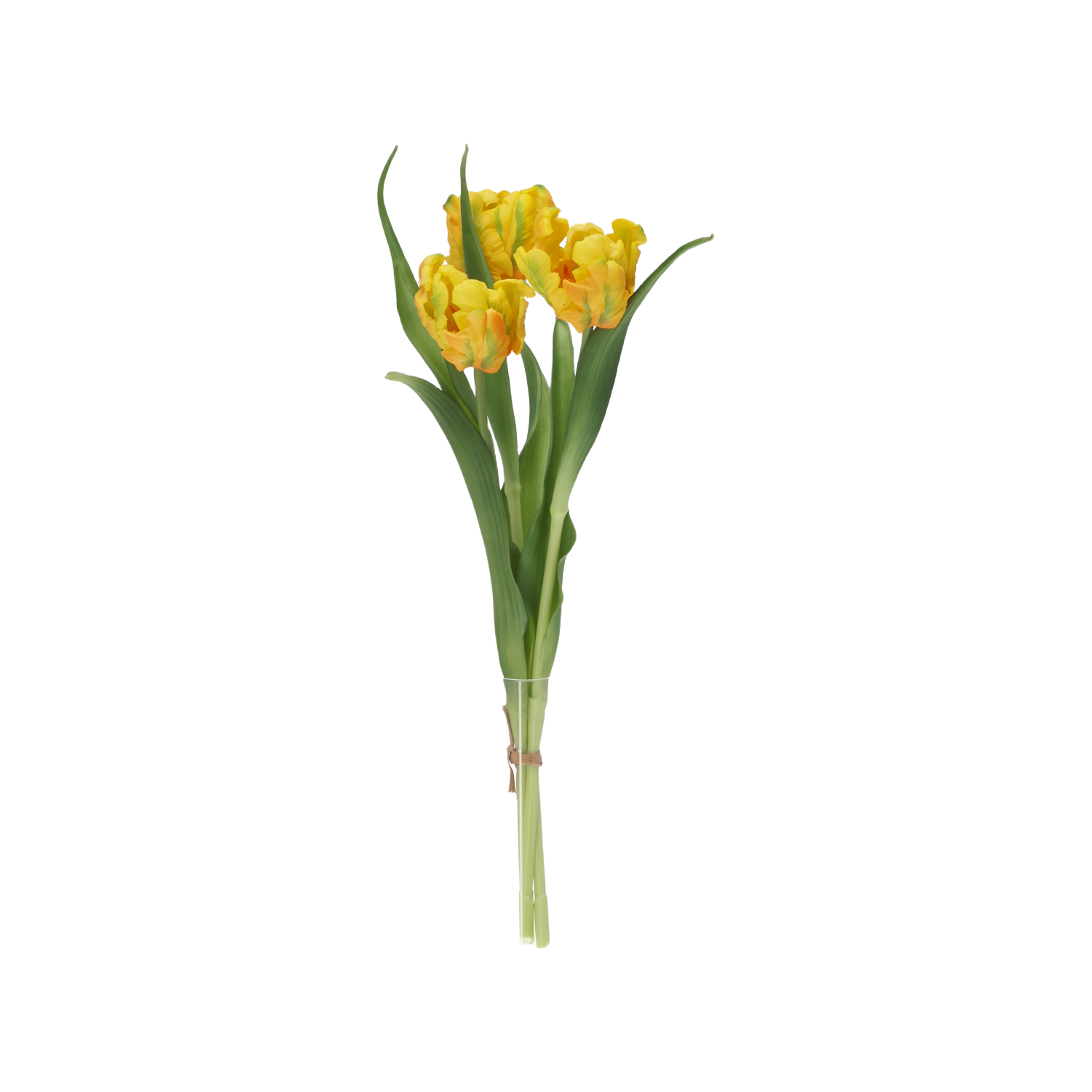 Kunst Tulpenbos RT 40cm Geel