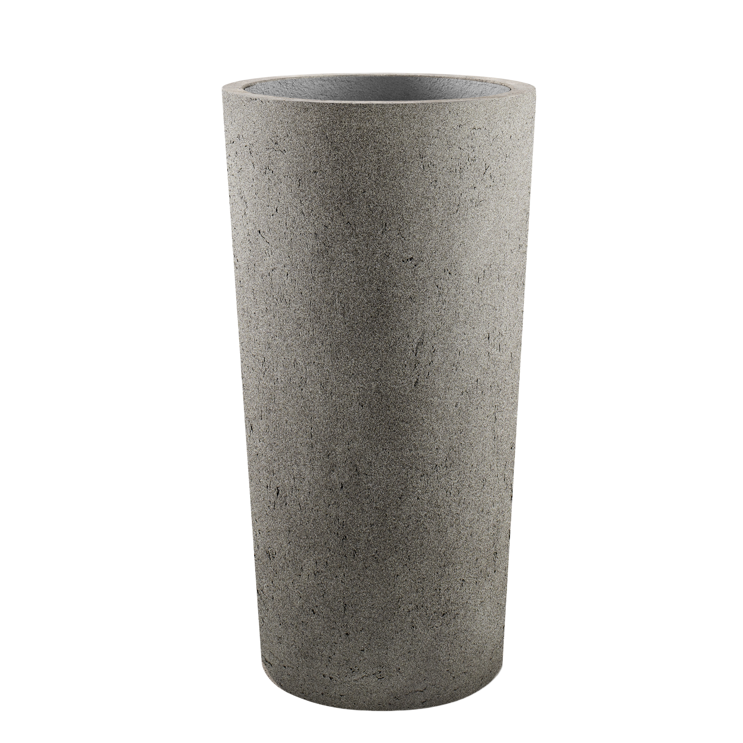 Grigio Vase Tall M 36x36x68 Natural-Concrete