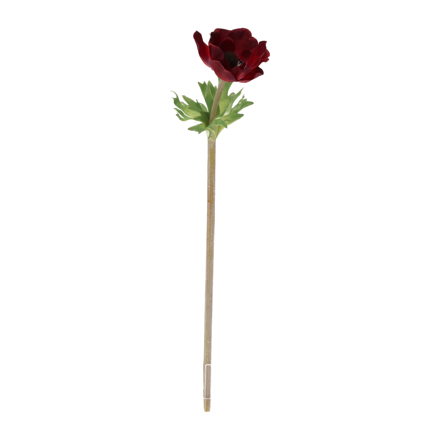 Anemoon Kunstbloem 40cm Burgundy